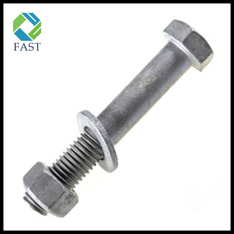 Hot Dip Galvanized Bolt with Nut and Washer